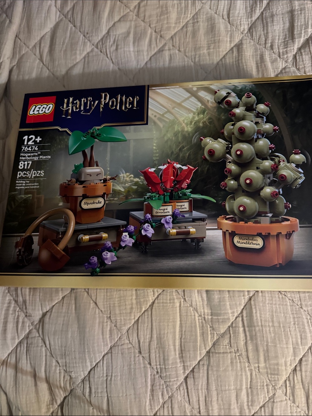 LEGO Harry Potter Herbology Plants Set - Green, Brown, Red, Purple